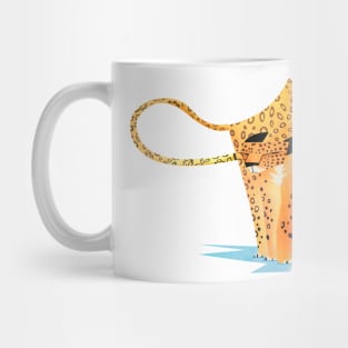 Polygonal Jaguar Mug